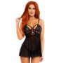 Kanten Babydoll met String - Zwart-86108-001-01.jpg