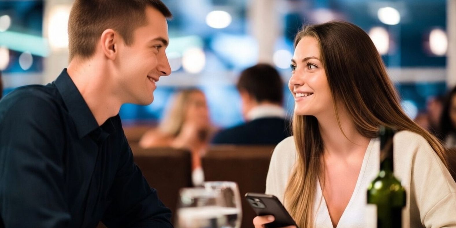 koppel-kijkt-op-telefoon-en-lacht-samen